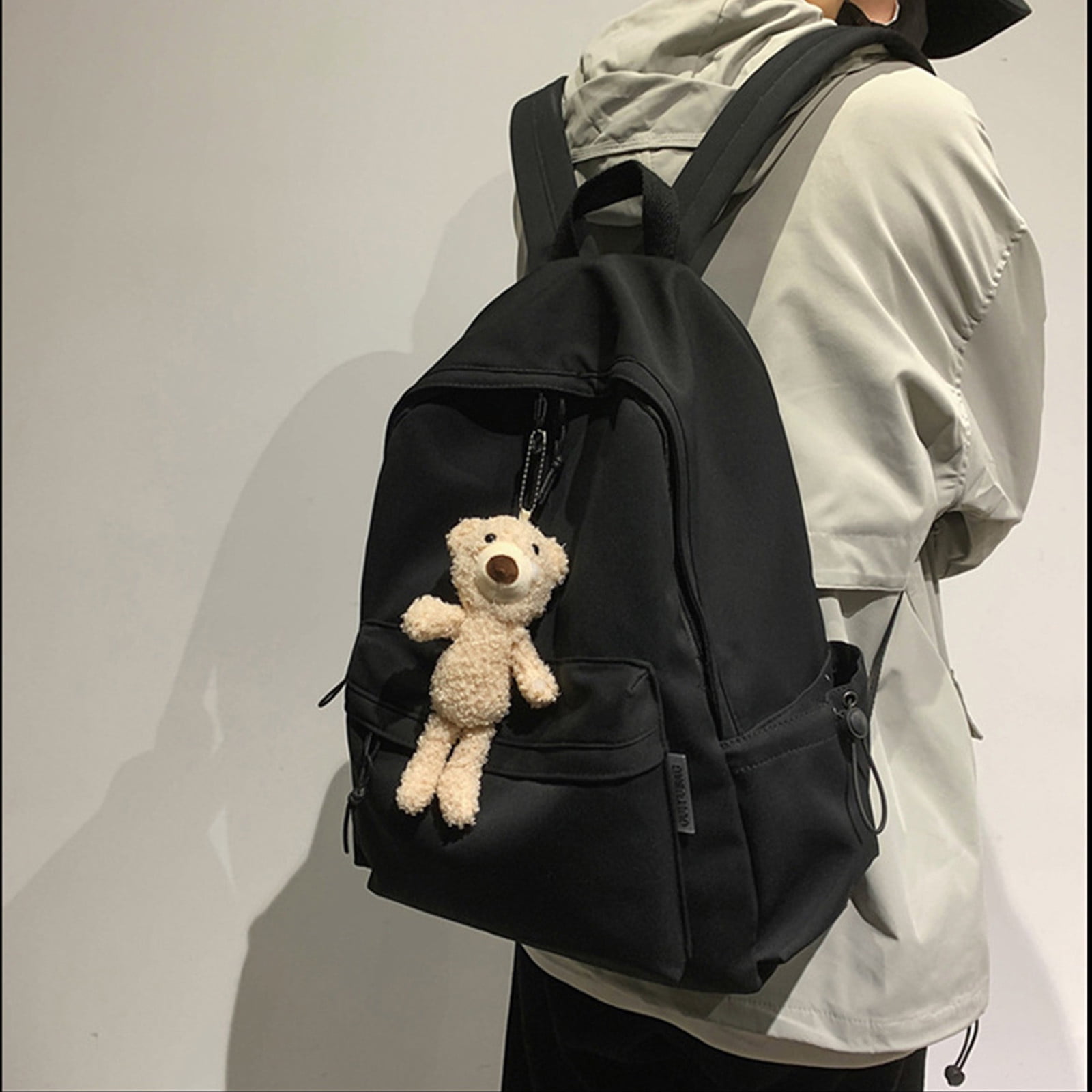 XMMSWDLA Lightweight School Bag College Laptop Backpack for Men Women