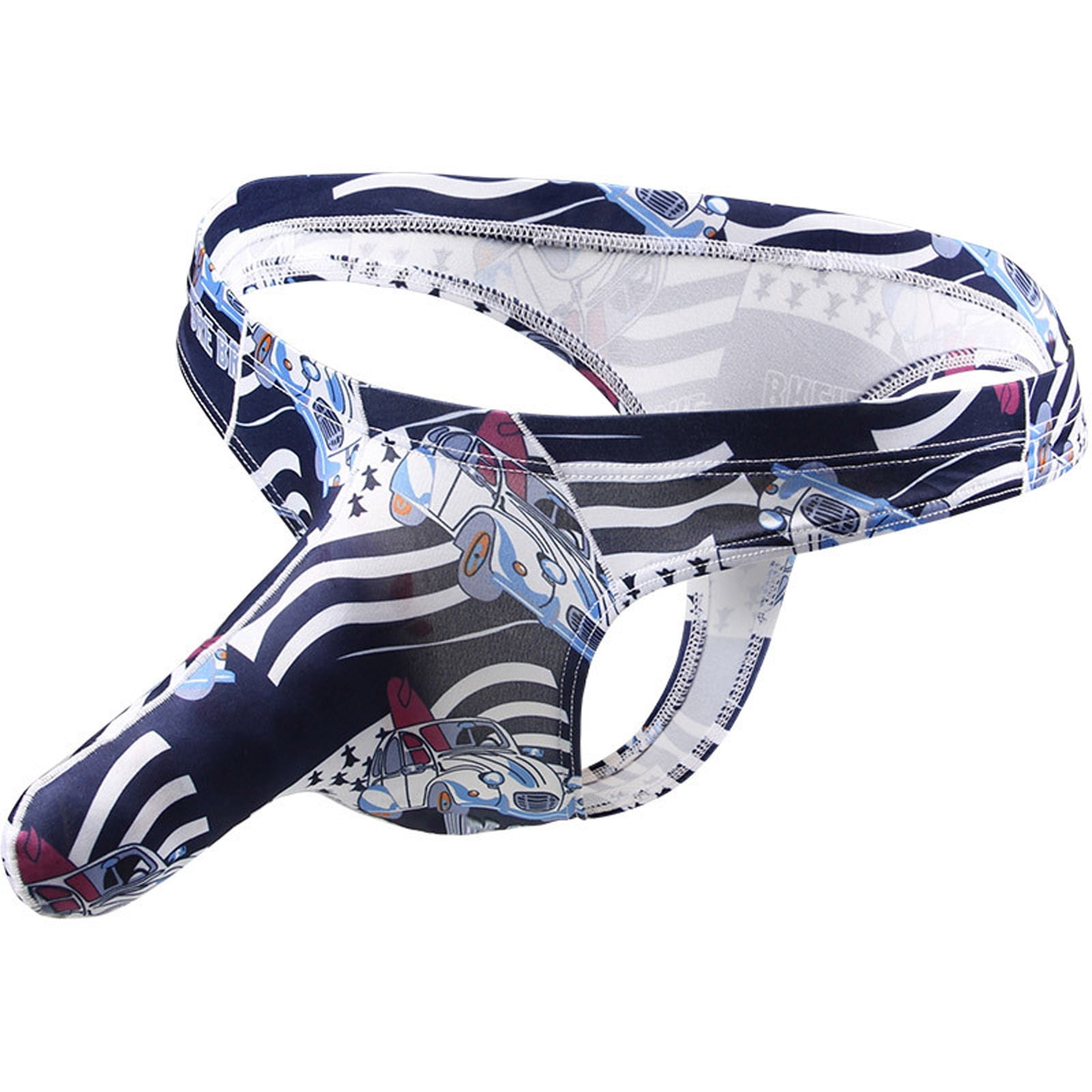 XMMSWDLA Low Waist Mens Briefs Cotton Breathable Bag Bikini Triangle