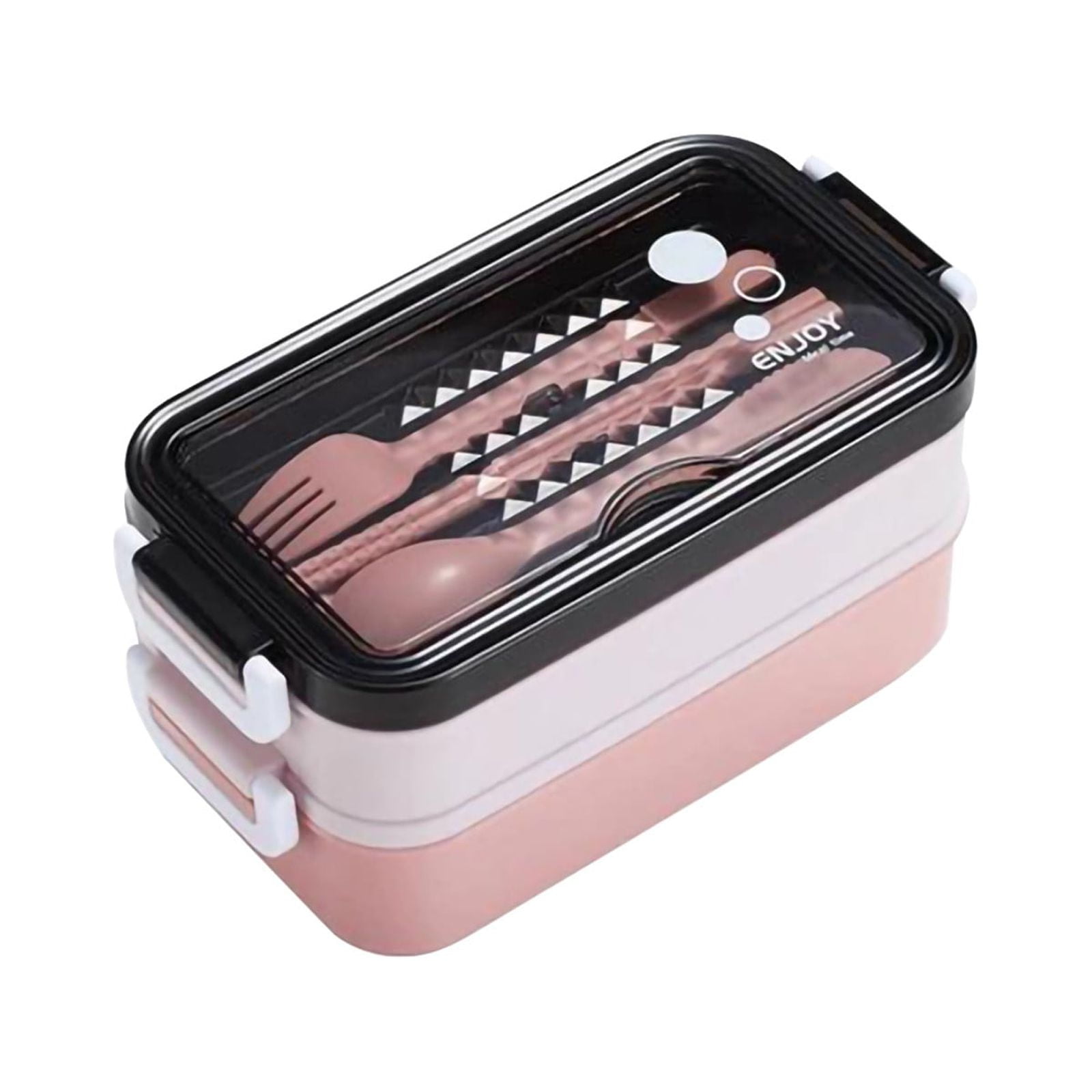 XMMSWDLA Luncheaze Lunch Box Pink Lunch Boxplastic Lunch Box Office Car