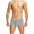thumbnail image 1 of XMMSWDLA Men's Boxer Briefs, Soft and Breathable Cotton Underwear with ComfortFlex Waistband, 1 of 3