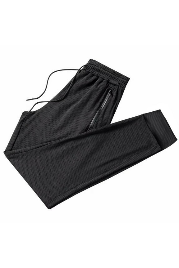 Men's Lightweight Breathable Casual Hiking Running Pants Outdoor Sports Quick Dry Trousers Jogging Pants Men