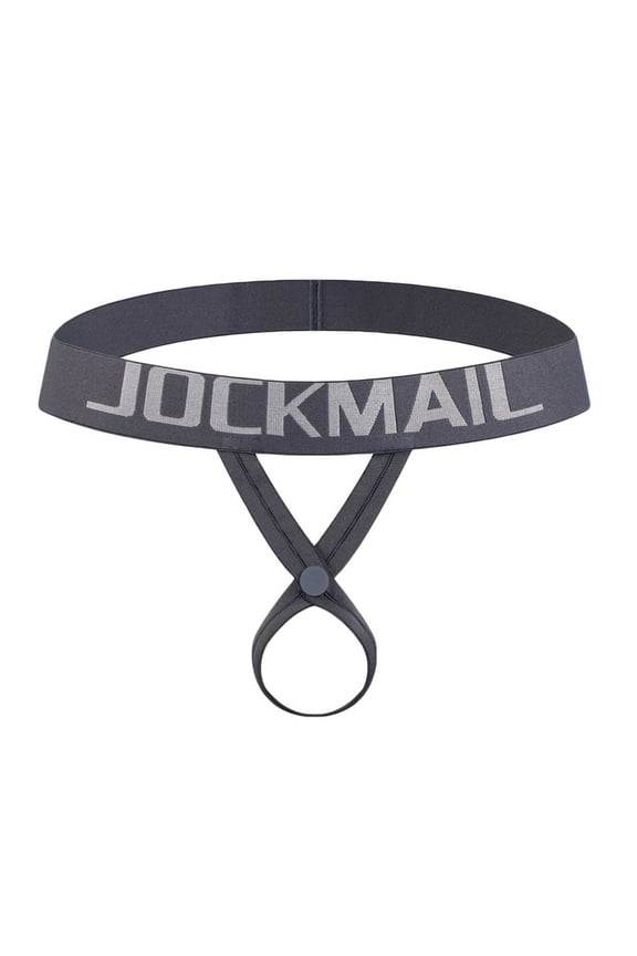 Men's Open Front Ring Underwear Bulge Enhancing Thongs Comfort Butt-Flaunting Jockstrap Bikini Trunks Men's