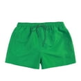 thumbnail image 1 of XMMSWDLA Mens Swim Trunks Quick Dry Swim Shorts with Swimwear Bathing Suits Green Athletic Shorts for Men, 1 of 3