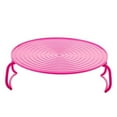 thumbnail image 1 of XMMSWDLA Microwave Rack Plate Cover Plastic Steamer Rack Food Tray Shelf for Oven Pressure Cooker Kitchen Accessory pink, 1 of 7