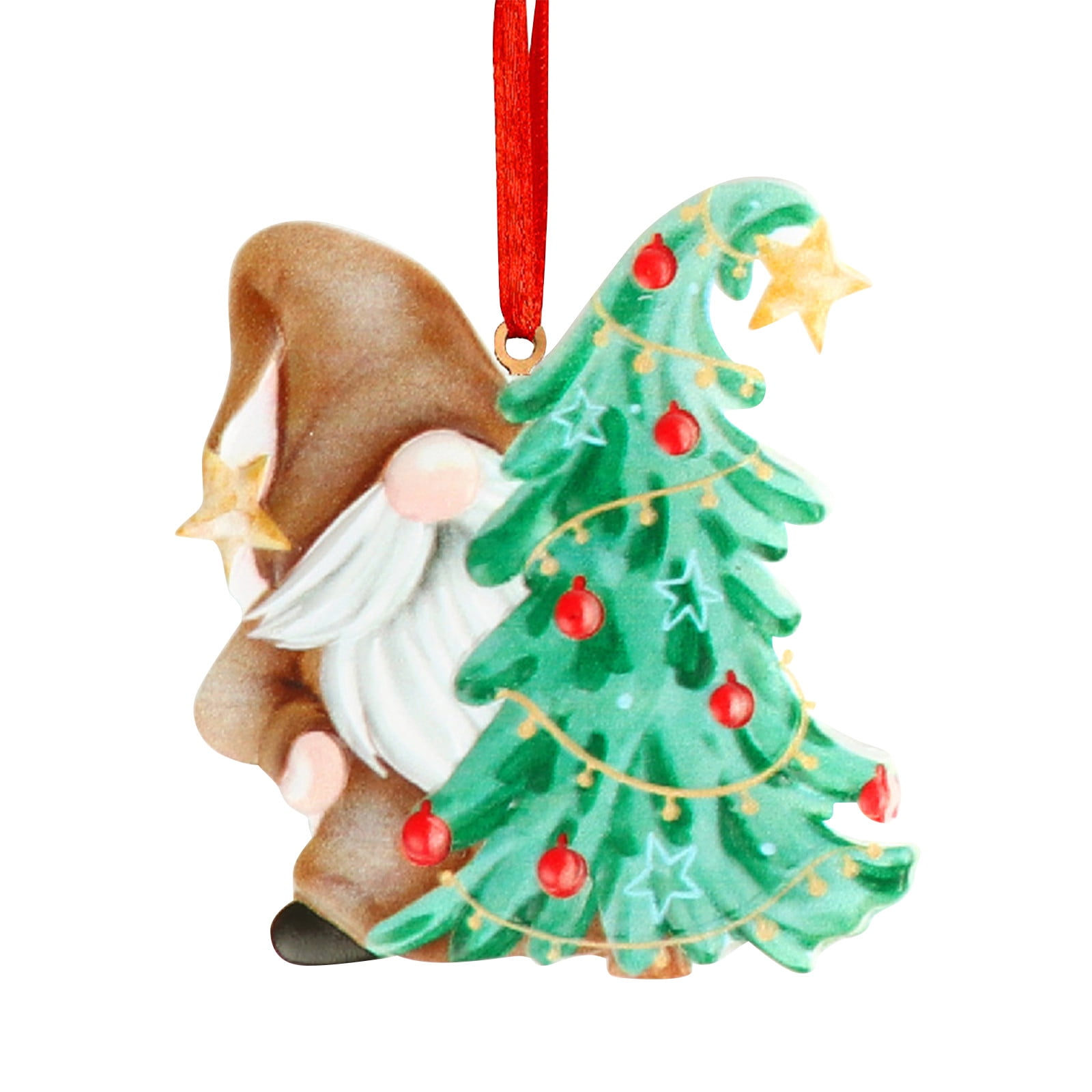 XMMSWDLA Mini Christmas Ornaments for Mini Tree Decorations Small