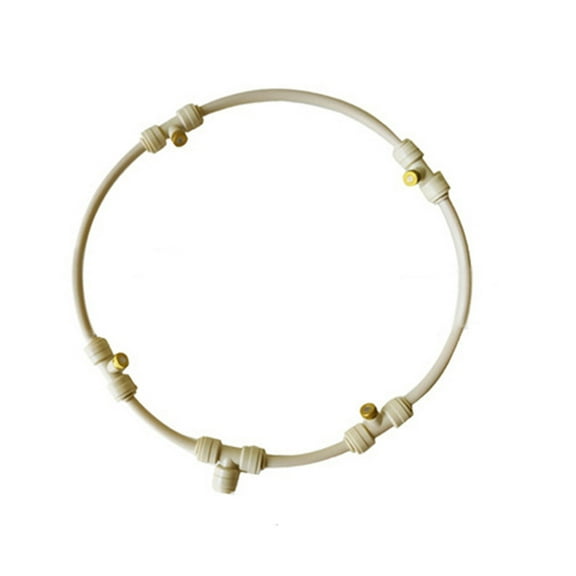 XMMSWDLA Outdoor Misting Fan Cooler Water Patio Mist Garden 16inchfan Spray Ring Spray Tube Black 16 Inch American Standard Yellow Home Decoration Plastic