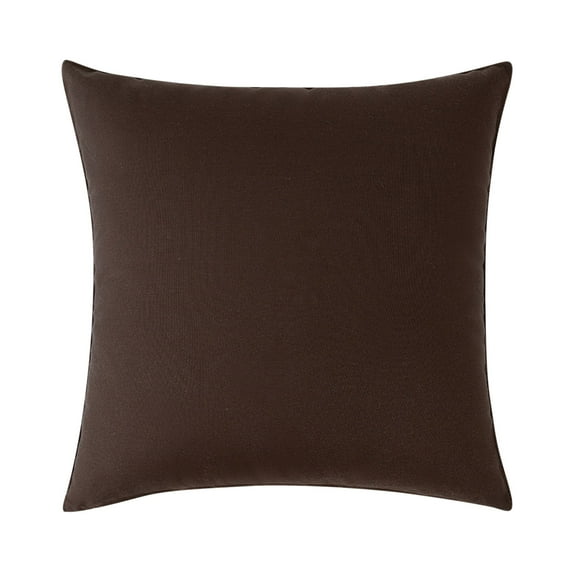 XMMSWDLA Outdoor Waterproof Throw Pillow Covers Set of 2 Decorative Farmhouse Garden Pillowcase Solid Color Cushion Cases for Patio Tent Couch 18x18 inch