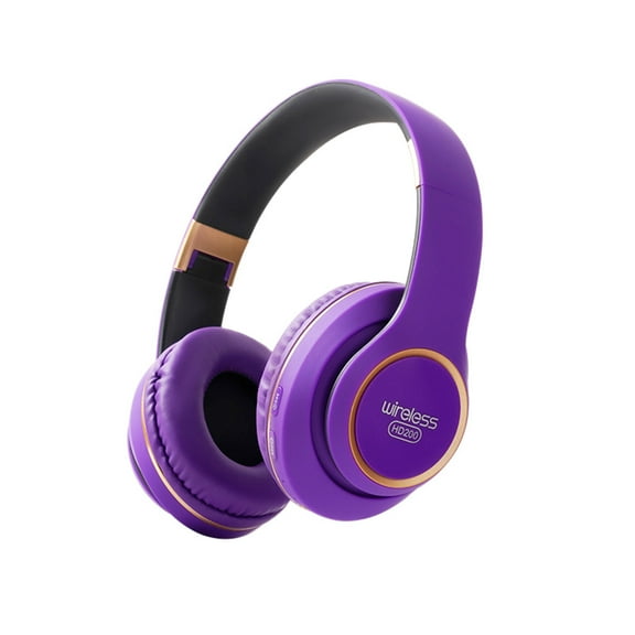 XMMSWDLA Over-Ear Headphones Lightweight Foldable & Portable Stereo Bass Headphones Wired Headphones for Smartphone Tablet