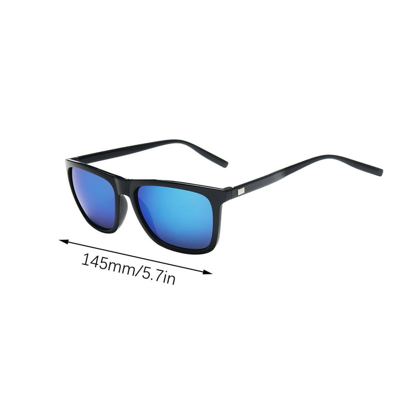 XMMSWDLA Party DecorationsMen S Trendy Sunglasses Colorful Reflective Mercuryer Sunglasses Street Photo Sunglasses Car Decorations Walmart