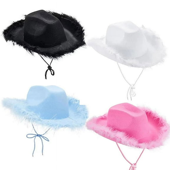 XMMSWDLA Party Supplies Decorations Denim Hat Decoration Women'S Denim Hat Feather Fancy Dress Hen Party, Halloween, Carnival Party Supplies Gifts for Men