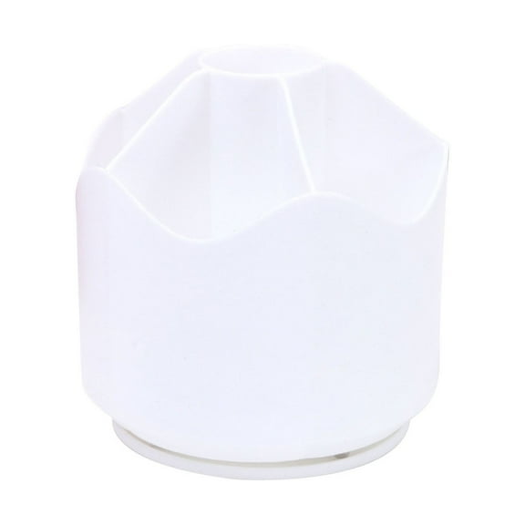 XMMSWDLA Pencil Pen Holder for Desk, 6 Slots 360° Degree Rotating Desk Organizers and Accessories, Desktop Storage Stationery Supplies Cute Pencil Cup Pot for Office, , Home, Art Supply