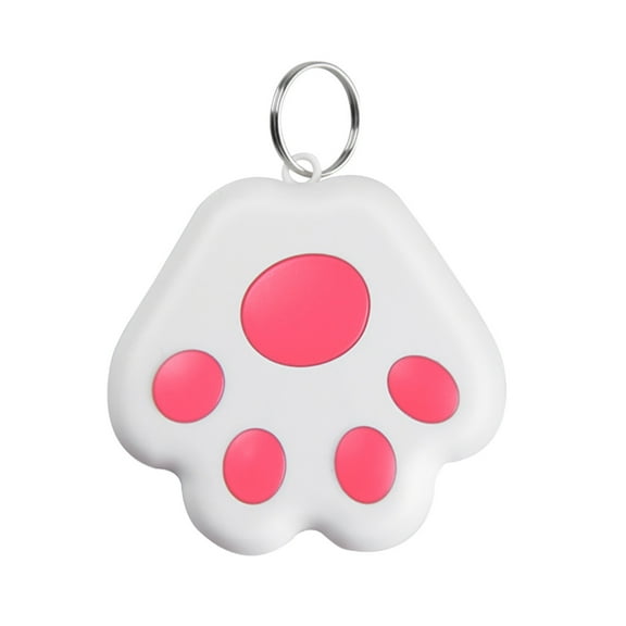 XMMSWDLA Pet Mini Tracking Positioning Waterproof Device Tool Pet Locatorround Bluetooth Anti-Lost Key Finder Wireless Intelligent Anti-Lost Finder Pink Pink