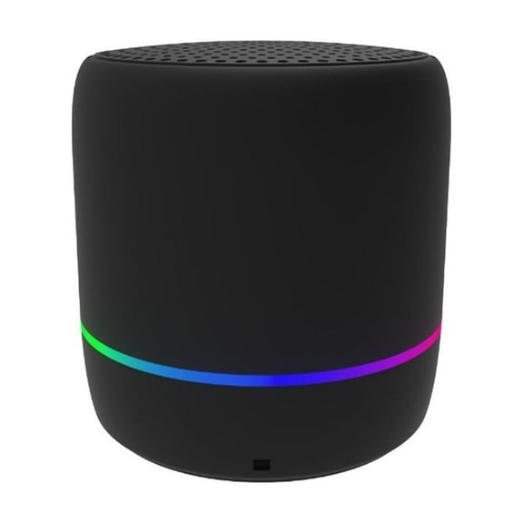 XMMSWDLA Portable Bluetooth Speakers with Colorful Lights, Loud Sound, Small Bluetooth Speaker with Wireless Stereo Pairing, HiFi Sound, Long Playtime,for Shower,Home,Outdoor