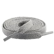 XMMSWDLA Replacement Flat Shoelaces Shoe Laces Strings for Sports Shoes Boots Sneakers Skates Gray