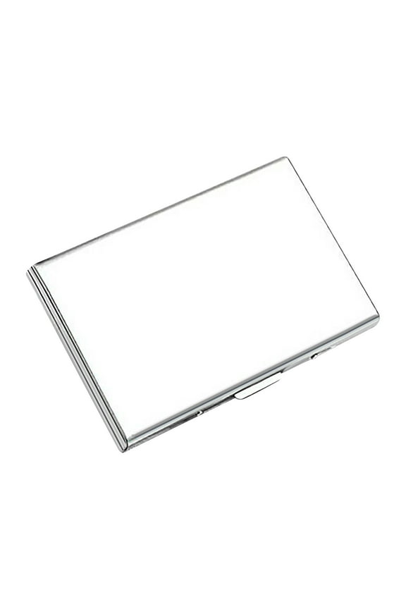 Rfid Credit Card Holder Protector Slim Metal Wallet Business Card Case for Women Or Mensilver Mirror Of Metal Bank Card Box Gifts for Women Metal