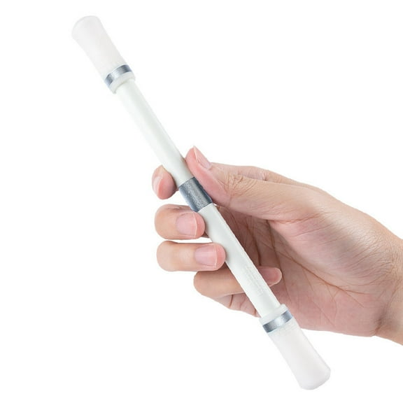 XMMSWDLA Rotary Pen White Pen3ml Thumb Turning Pen Spinning Pen Rollers Finger Rotary Pen For Entertainment Pens For Nurses
