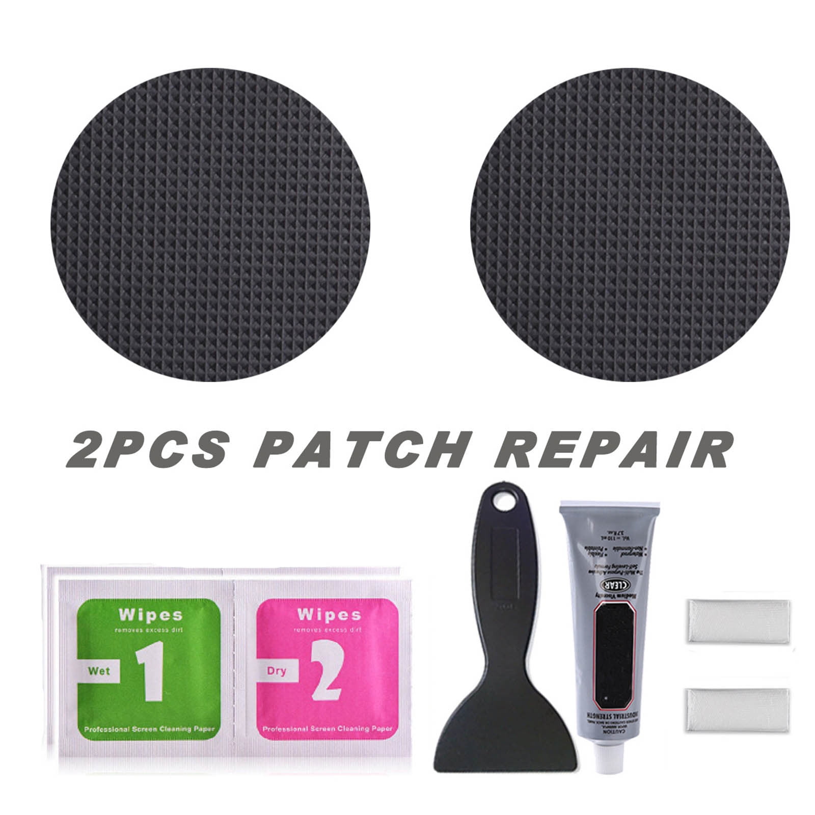 XMMSWDLA Round Trampoline Patch Repair Kit To Repair Holes Or Tears On Trampoline Mattressround