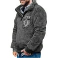 thumbnail image 1 of XMMSWDLA Blousse for Men Autumn And Winter Jacket Cotton Waistcoat Warm Jacket, 1 of 2