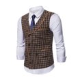 thumbnail image 1 of XMMSWDLA Sales Clearance Blousse for Men Four Seasons Casual Suit Vest, 1 of 1