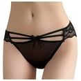 thumbnail image 1 of XMMSWDLA Sexy Underwear | Lace Panties | Women's Underwear | Panties for Women | Lingerie for Women Black Free Size Underwear Women, 1 of 9