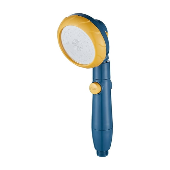 XMMSWDLA Showerheads Pressurized Shower Head Handheld Shower Bath Shower Head Shower Head Gifts for family(Yellow)