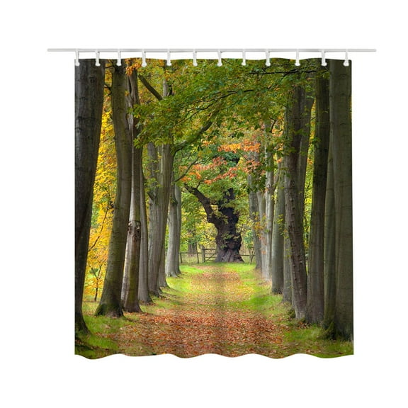 XMMSWDLA Small Window Curtains Printed Shower Curtain Polyester Waterproof And Mildew-Proof Bathroom Waterproof And Mildew-Proof Partition Curtain 150x180cmf