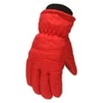 thumbnail image 1 of XMMSWDLA Snow Ski Winter Mitten Gloves Waterproof For Baby Kids Toddler Boys Girls Warm Lined With Long Cuff Kids Football Gloves Red, 1 of 4