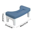 thumbnail image 1 of XMMSWDLA Squatting Toilet Stool, Bathroom Non-Slip Toilet Footstool with Aromatherapy Box,Convenient and Compact Great for Easy Storage, 1 of 6
