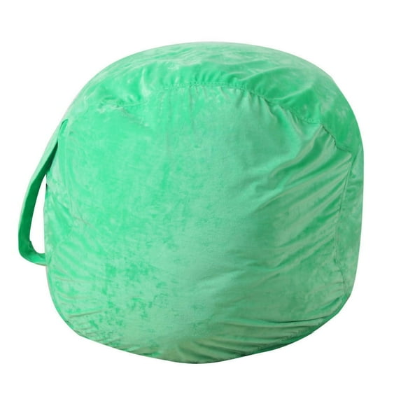 XMMSWDLA Stuffed Animal Storage Bean Bag Chair Cover for Kids, Organizing Plush Toys for Girls and Boys Storage Cube
