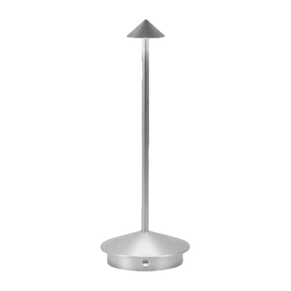 XMMSWDLA Table Lamps Rechargeable, Led Dinning Desk Lamp, Portable Metal Table Light With Stepless Dimming 3 Level Brightness For Home Restaurant Bar Cafe Patio