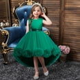 thumbnail image 1 of XMMSWDLA Toddler Girl Clothes Children Dress Girl No Sleeve Princess Dress Flower Tail Dress Skirt Tutu Skirt Net Gauze Dress Canonicals, 1 of 8