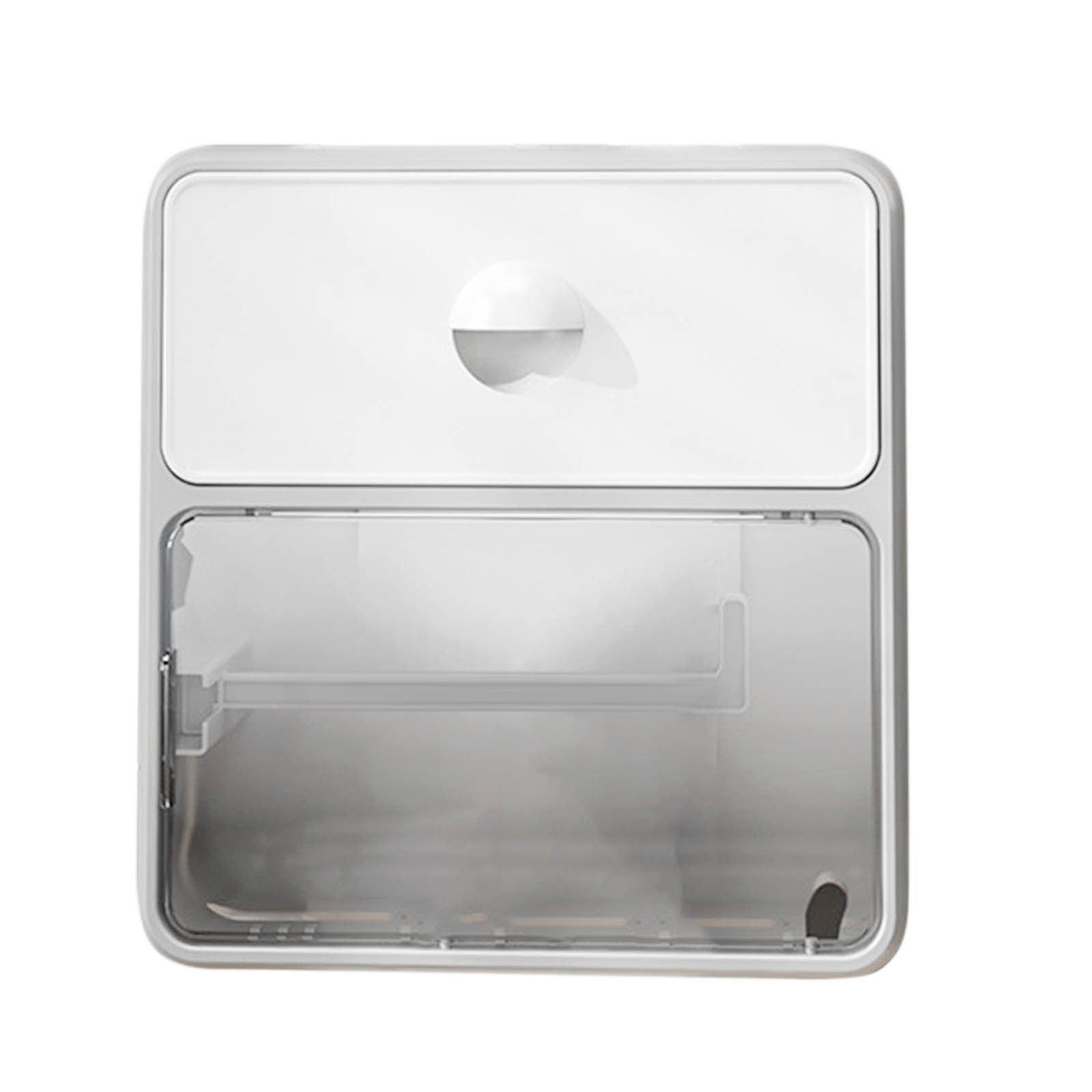 XMMSWDLA Toilet Paper Holder with Shelf, Flushable Wipes Dispenser Fits