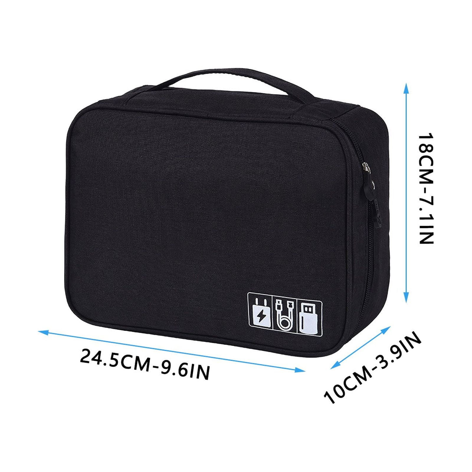 XMMSWDLA Travel Electronics Organizer Portable Cable Organizer Bag for ...