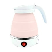 Travel Foldable Electric Kettle, Collapsible Food Grade Silicone Small Kettle Boiling water