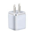 thumbnail image 1 of XMMSWDLA USB Wall Charger, Cube Charger 2 Port Charging Box 2.1A/5V Home Travel Charger Plug USB Power Adapter Charging Station Base, 1 of 4