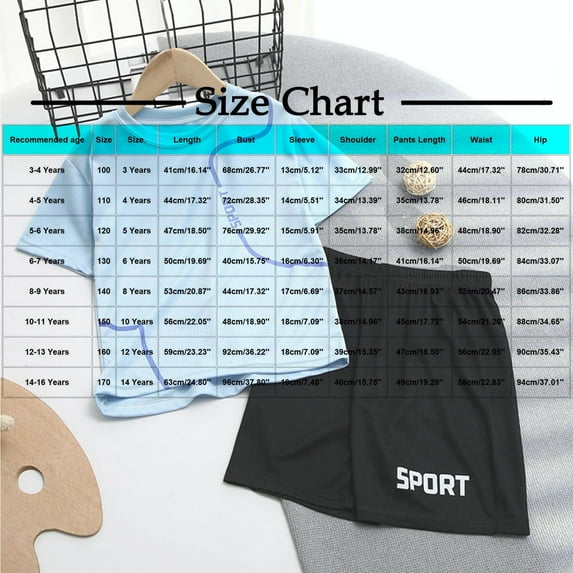 XMMSWDLA Unisex Kids Outfits Toddler Baby Boy Clothes Summer Short Sleeve Print T-Shirt Tops Solid Color Shorts Set 2pcs Casual Outfit Blue Preschooler Clothing Pack