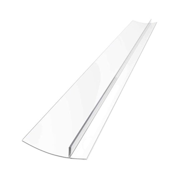 XMMSWDLA Windproof Kitchen Silicone Stove Counter Cover Easy To Clean 25 Inches Silicone Rubber Strip Kitchen Oil-Proof and Pollution-Proof Sealing Strip 25inch Transparent