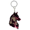 thumbnail image 1 of XMMSWDLA Wolf Key Chain Plateau Wolf Key Chain, Plateau Wolf Decoration, Wolf Key Chain Gift, Key Decorationwolf Keychain, Plateau Wolf Decoration, Wolf Keychain Gift Red, 1 of 6