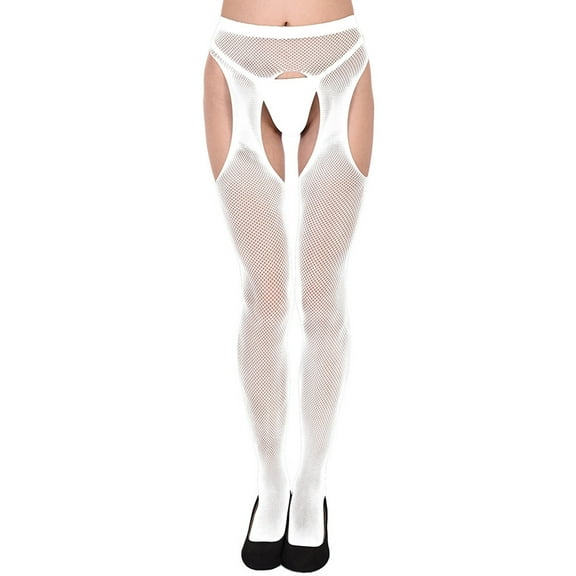XMMSWDLA Women Fishnet Thigh-High Stockings Tights Suspender Pantyhose Stockings for Women Girls Girls Ballet Tights