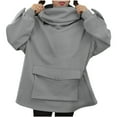 thumbnail image 1 of XMMSWDLA Women Frog Hoodie Zipper Mouth Hoodie Cute Sweatshirt for Teen Girls, 1 of 9