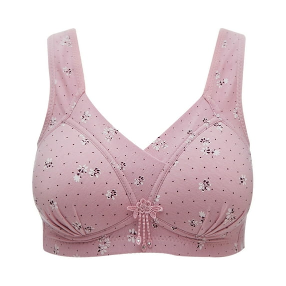 XMMSWDLA Women Wireless Bras Wirefree Bra Plus Size Ultra-Thin Bra Sports Bra Full Cup Bra Comfort Sports Bra Underwear Sports Bras for Women Padded Underwire Bikini Top