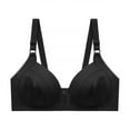 thumbnail image 1 of XMMSWDLA Women's Front Closure Posture Bra Full Coverage Back Support Everyday Wireless Comfy Unpadded Cup Bra Tank Tops for Women Strapless Bras for Women, 1 of 5