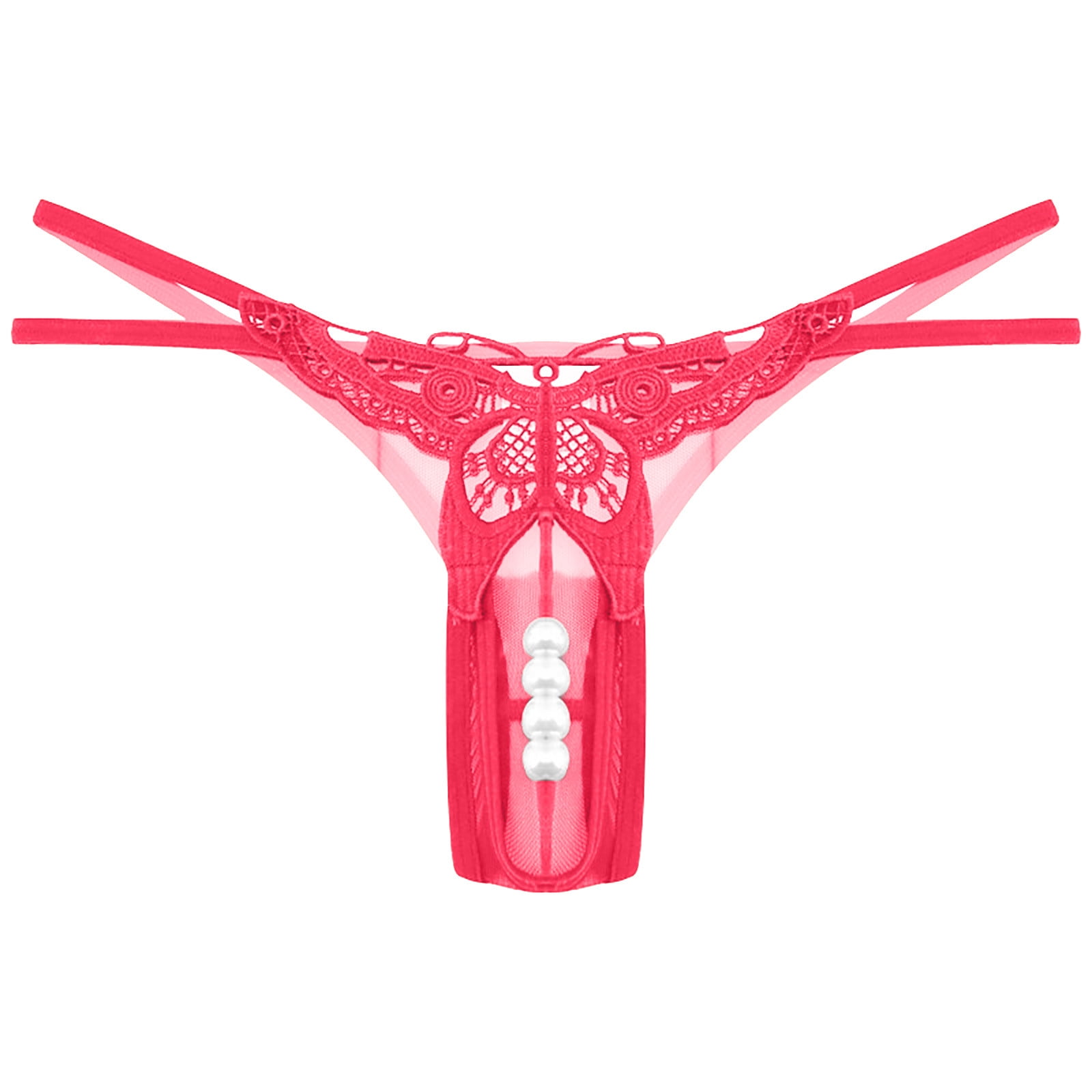 Women's Pearl T Back G String Lingerie Embroidery Flowers Beaded Thong Underwear Sexy Underpant Black at Women's Clothing store Women's Pearl T Back G String Lingerie Embroidery Flowers Beaded Thong Underwear Sexy Underpant Black at Women's Clothing store