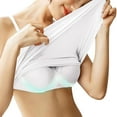 thumbnail image 1 of XMMSWDLA Women’s Sports Bra Wirefree Padded Medium Support Yoga Bras Gym Running Workout Tank Tops for Workout Sleeping Traveling Workout Bras for Women Tshirt Bras for Women, 1 of 5