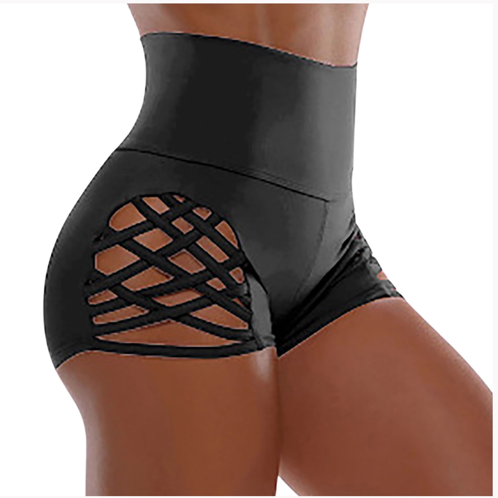 Unthewe Workout Butt Lifting Shorts for Women High French