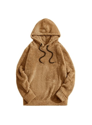 Fluffy hoodie walmart on sale