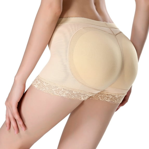 XMMSWDLA Womens Seamless Shaping Boyshorts Panties, Slip Shorts Under Dresses High Waisted Shapewear for Women Tummy Control Underwear Khaki M Today Prime