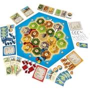 XMMSWDLA Worlds Smallest Ca_tan Board Game Miniature Edition - Compact Travel Strategy Game for Ages 10+,Settlers of Ca_tan Collectible Set