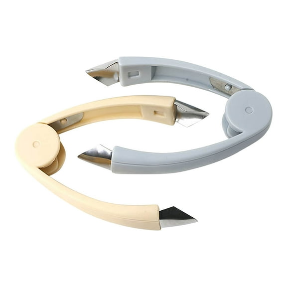 XMMSWDLA metal Pineapple Eye Remover Pineapple Seed Clip for Kitchen blue