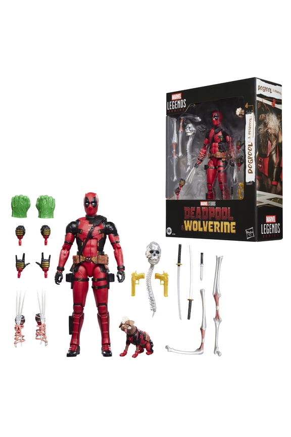 Marvel Legends Series Dogpool and Deadpool, Movie 6" Action Figures